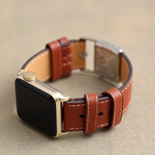 custom leather apple watch band