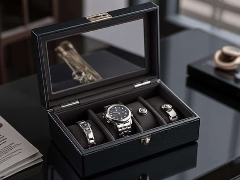 Multi-Tier Watch & Accessory Box